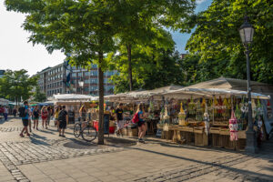 Viktualienmarkt in München