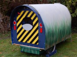 Micro Airstream Bike Camper (c) Paul Elkins