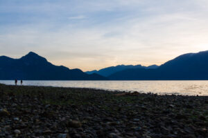 Blick auf den Howe Sound, Kanada