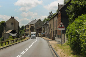 Wohnmobil in der Auvergne