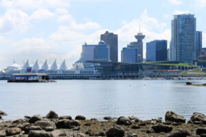 Ansicht von Vancouver vom Stanley Park