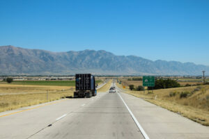 Typischer Highway in den USA