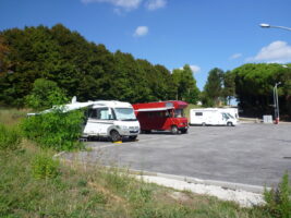kostenfreier Stellplatz bei Ancona