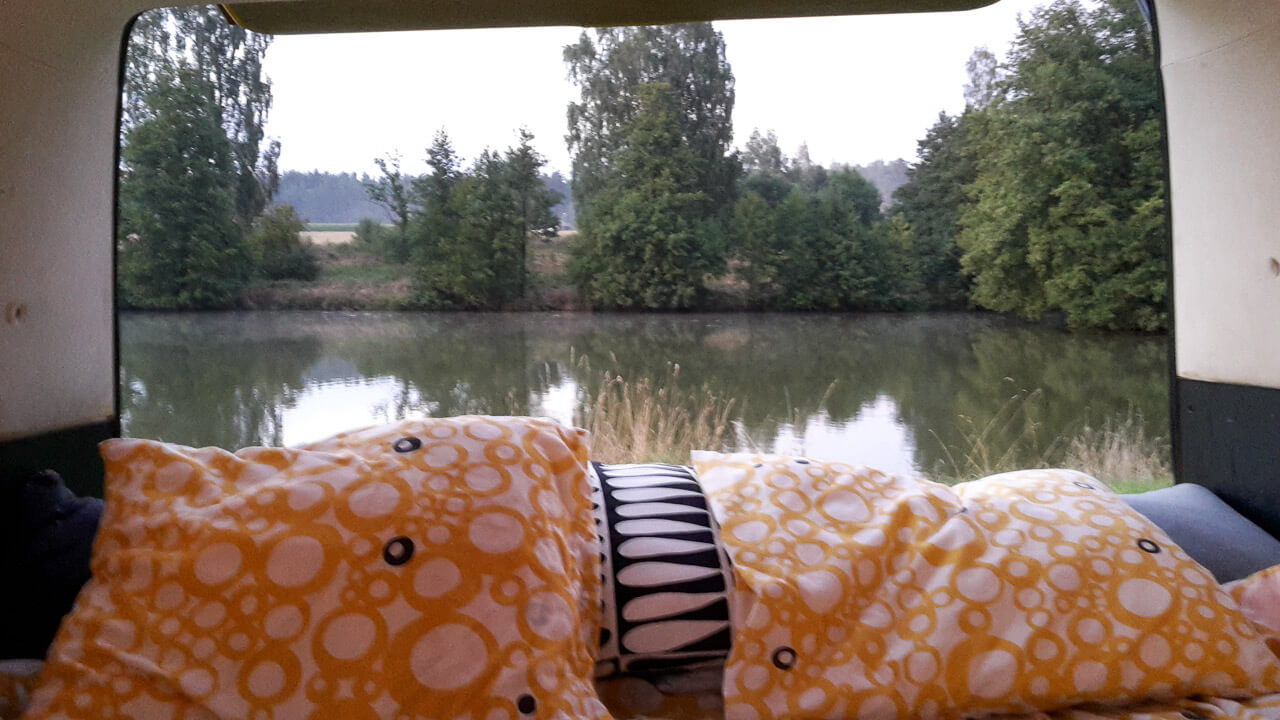 Wildcamping mit Kind: Ängste und Sorgen - und wie du sie in den Griff bekommst 3 Aussicht beim Campen