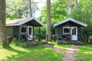 Campinghütten in Dänemark