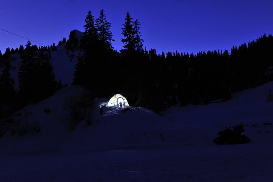 Unglaublich schön und luxuriös: 15 Glamping-Unterkünfte in Deutschland 29 Übernachtung im Iglu - www.iglu-dorf.com