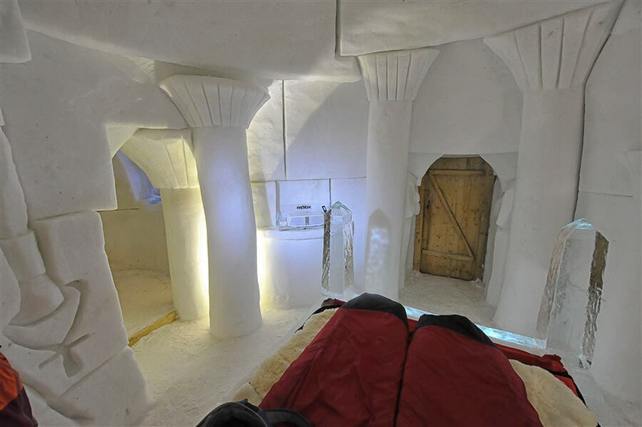 Unglaublich schön und luxuriös: 15 Glamping-Unterkünfte in Deutschland 27 Das Iglu Hotel - www.iglu-dorf.com