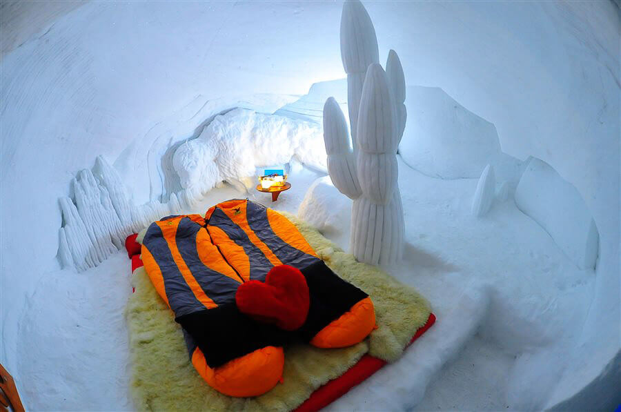 Unglaublich schön und luxuriös: 15 Glamping-Unterkünfte in Deutschland 25 Schlafen im Iglu - www.iglu-dorf.com