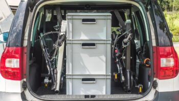 E-Bikes im Test: Der eflizzer - Transport im Kofferraum