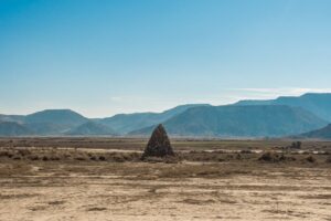 Steinformationen in Bardenas Reales