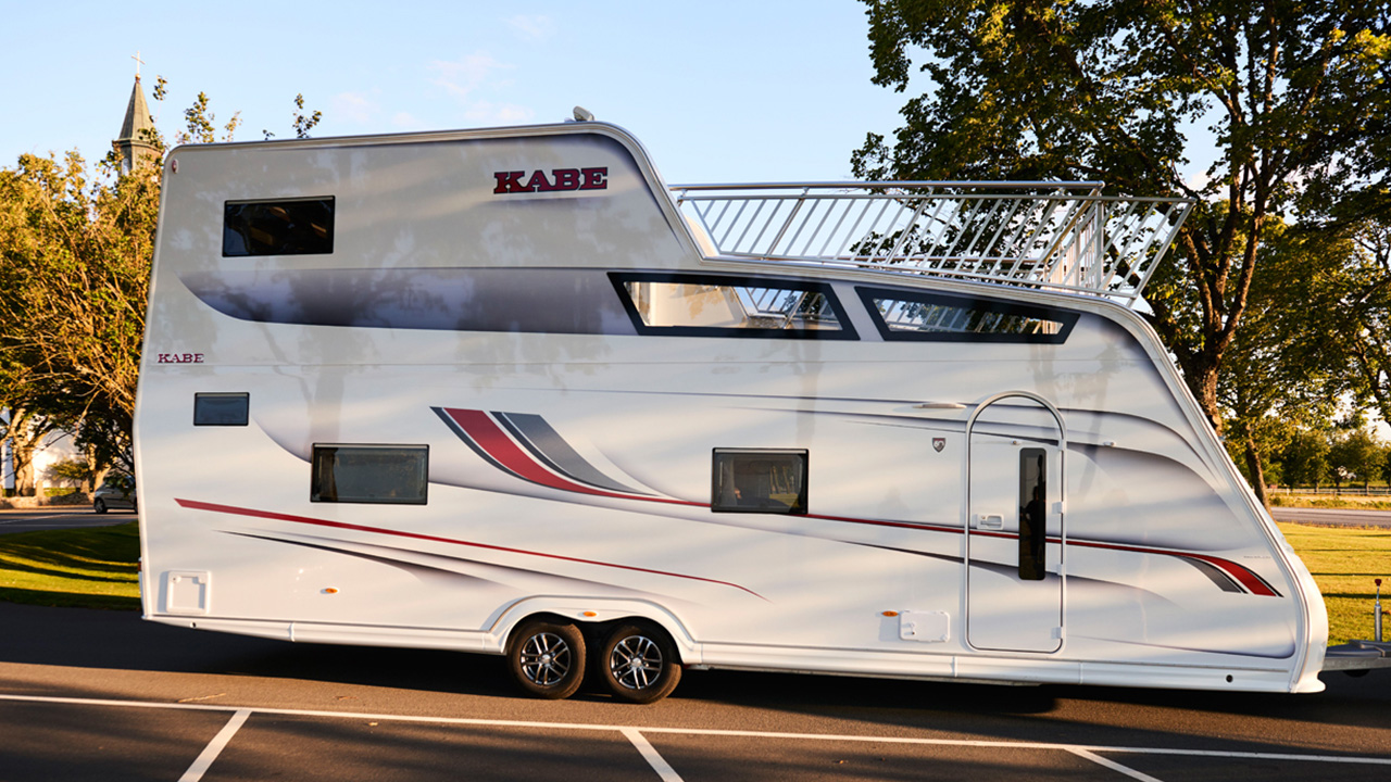 Caravan mit Ausblick: KABE Tower ist größter Wohnwagen der Welt