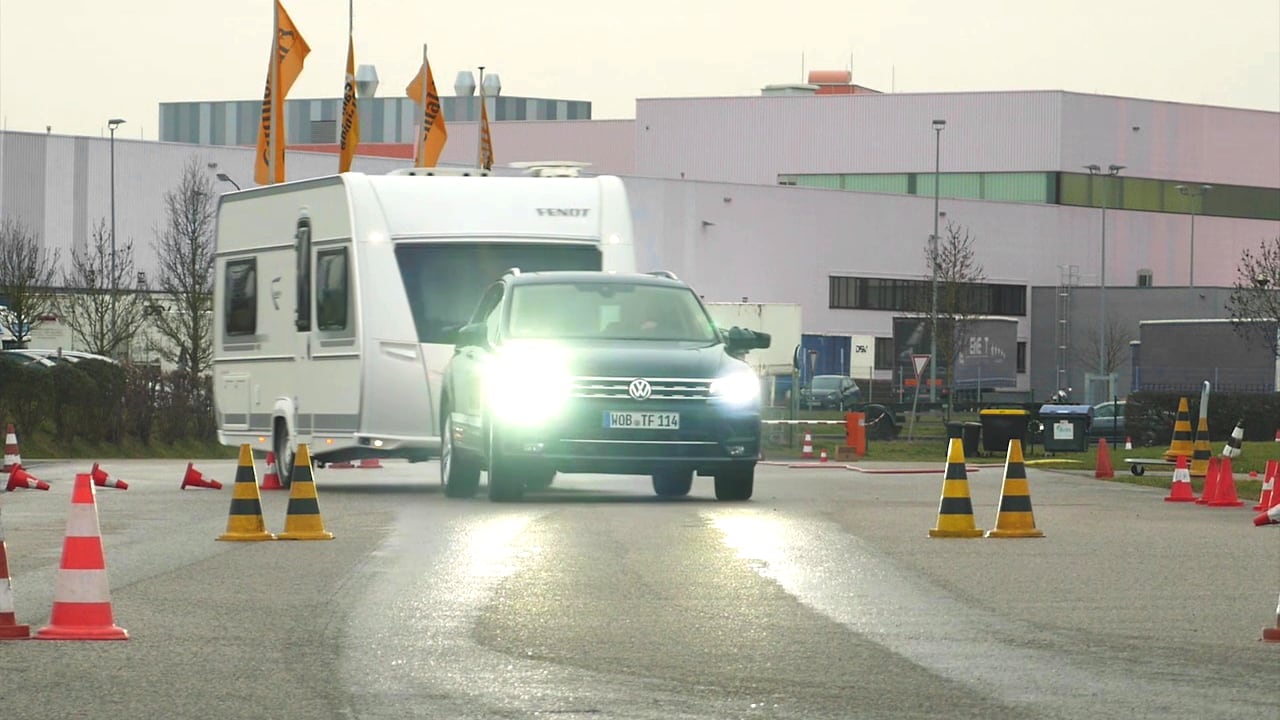 Fahrsicherheitstraining für den Wohnwagen – ein Selbstversuch