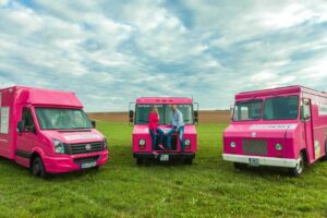 Die sehenswerten Food Trucks der Donut Factory in Heilsbronn