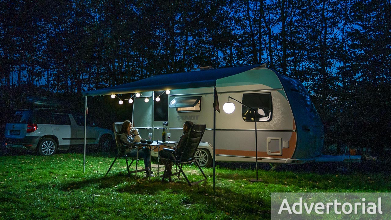 Stimmungsbeleuchtung auf dem Campingplatz – Outdoor-Akkuleuchten von Paulmann im Test