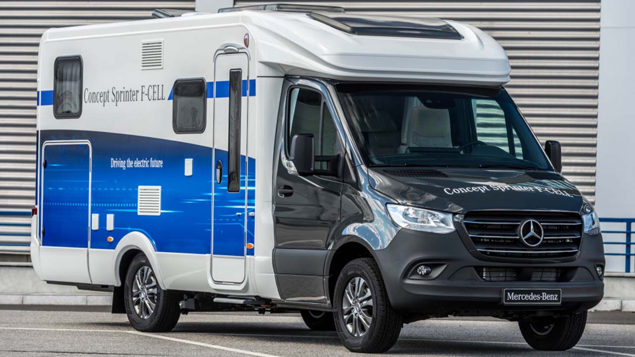Sprinter F-Cell: Der Wasserstoff-Camper von Mercedes – mit Vollgas lautlos in die Natur