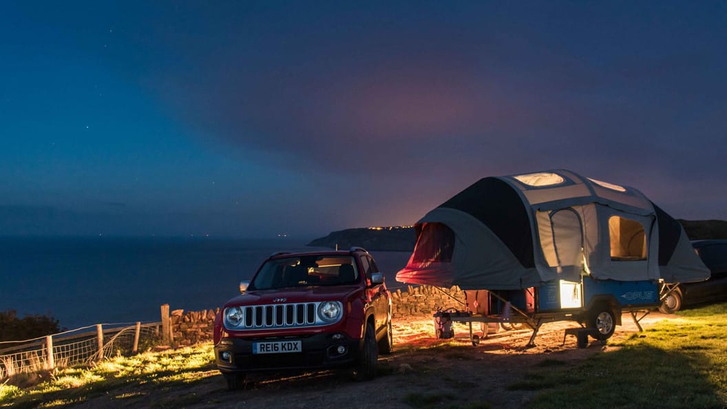 Der AO Faltcaravan am Abend Foto(c)Air Opus