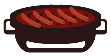Tischgrill für Camper - kompakt und praktisch