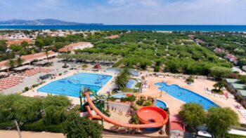 Swimmingpool vom Fünf Sterne Campingplatz Amfora