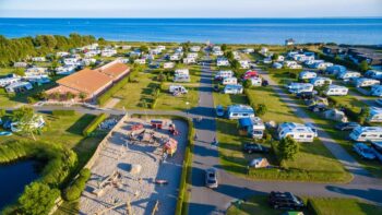 Gelände vom Inselcamp Fehmarn einem Fünf Sterne Campingplatz in Europa