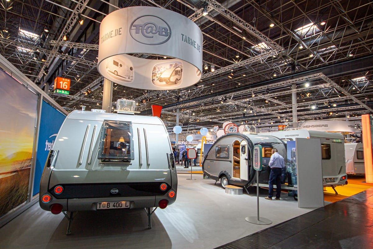 Modelle der Tab Mikro Caravans