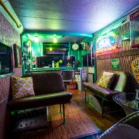 Ledersitze aus den 70ern im Winnebago