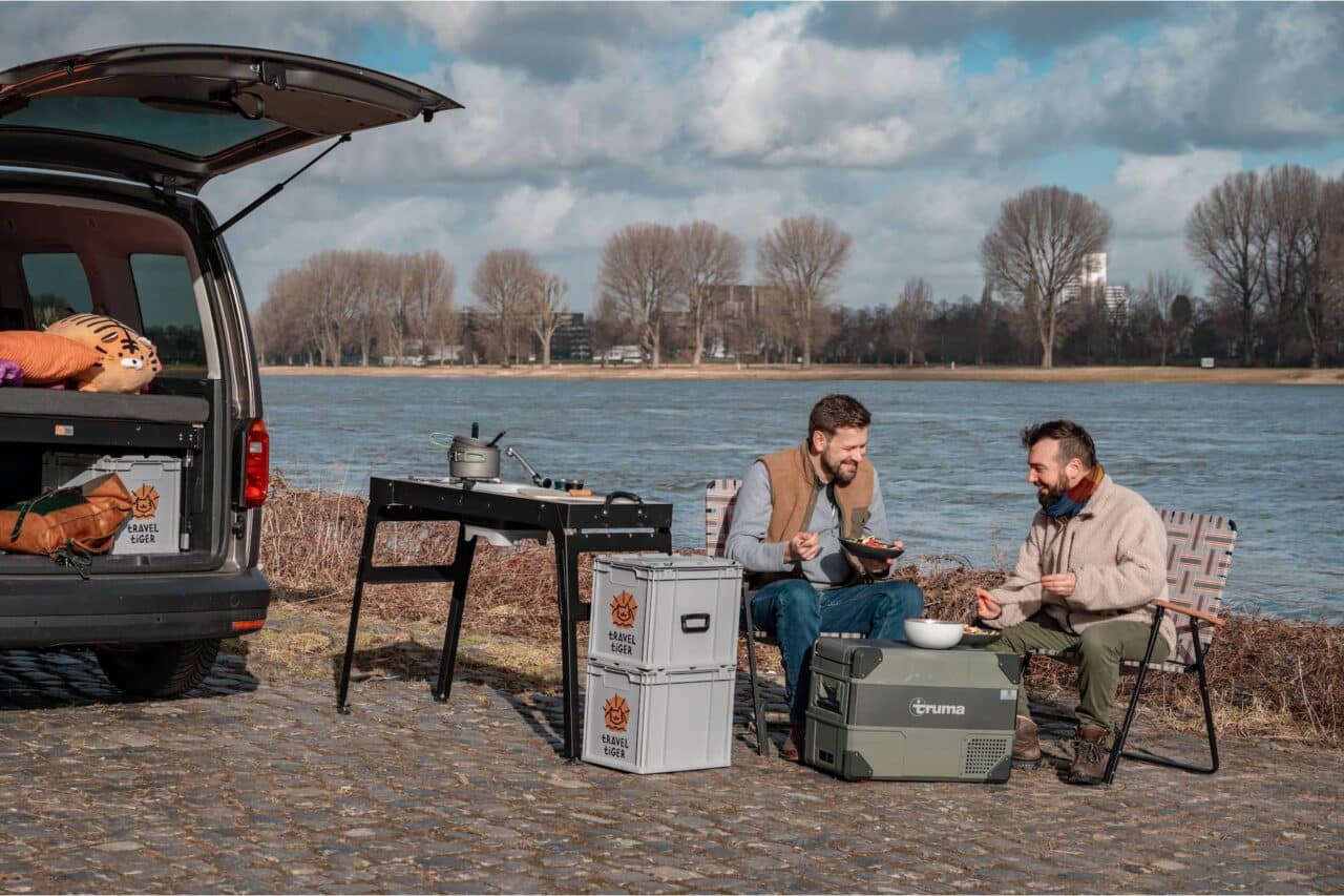 Die Campingküche "Koche" ist flexibel und passt sich an deine Bedürfnisse an. © travel tiger