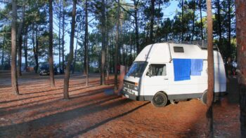 Camping und Surfen in Portugal südlich von Lissabon
