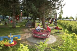 Spielplatz auf dem All Inclusive Camping Sportcamp Wolferlgut