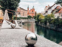 Besuch von Ljubljana beim Camping in Slowenien