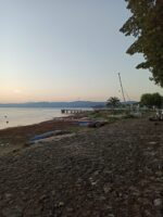 Strand vom Lago Trasimeno auf der Italienreise