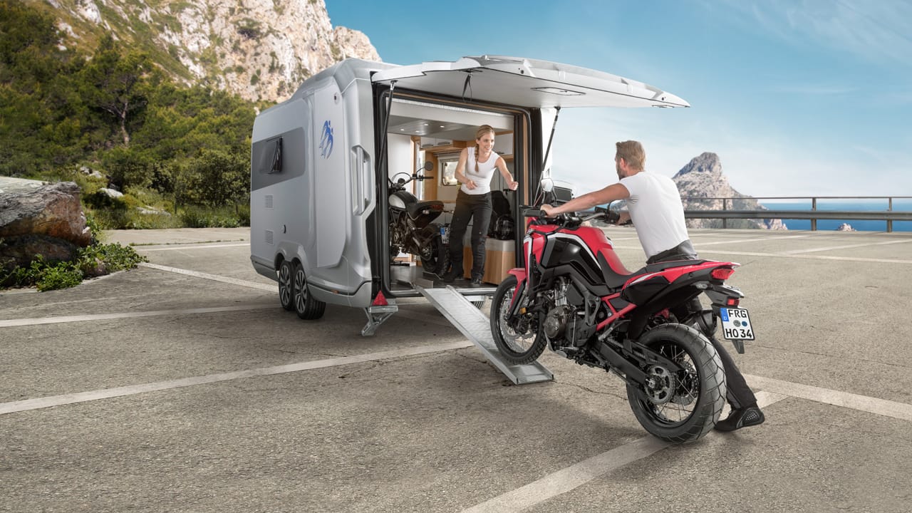 Praktische Transport- und Sportcaravans – 10 Modelle für aktive Camper
