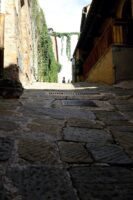 Gasse in Grosseto auf Italienreise