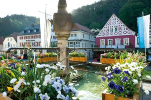 Bad Berneck im Fichtelgebirge als Geheimtipps für Campingregionen in Deutschland