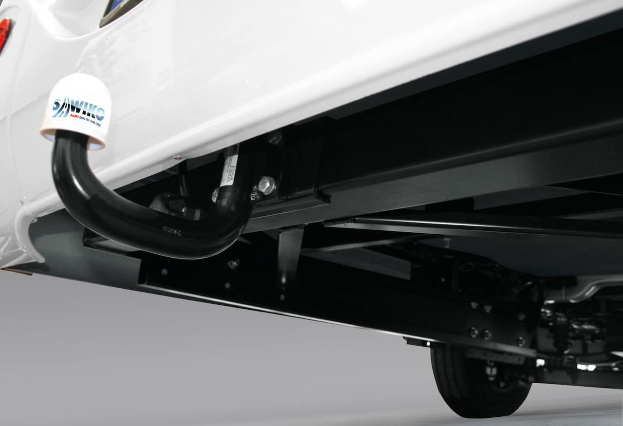 Anhängerkupplung am Wohnmobil
