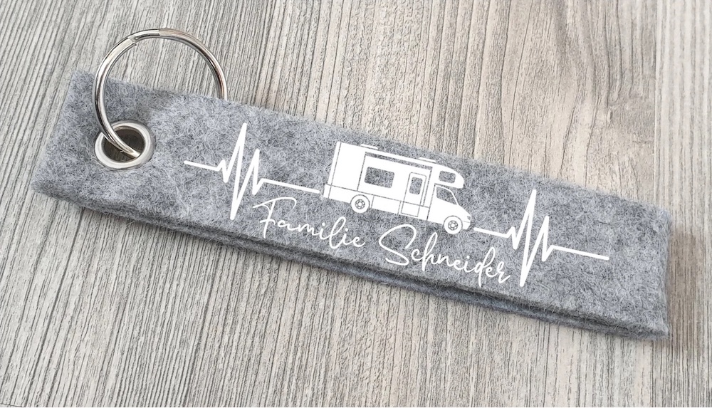 Kleine Geste - große Freude: Weihnachtsgeschenke für höchstens 10 € für Camper 4 Camper Geschenk Schlüsselanhänger von LilaLolliShop bei etsy