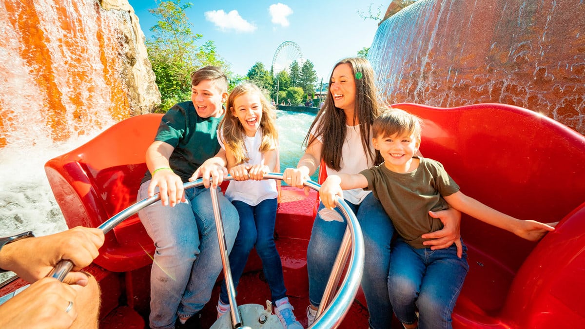Camping an Freizeitparks: Vergnügen für die ganze Familie 32 Los Rapidos im FORT FUN Abenteuerland beim Camping am Freizeitpark
