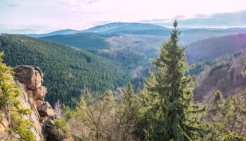 Harz - Blick auf den Brocken