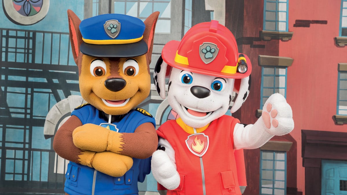 Camping an Freizeitparks: Vergnügen für die ganze Familie 29 PawPetrol im Moviepark Deutschland