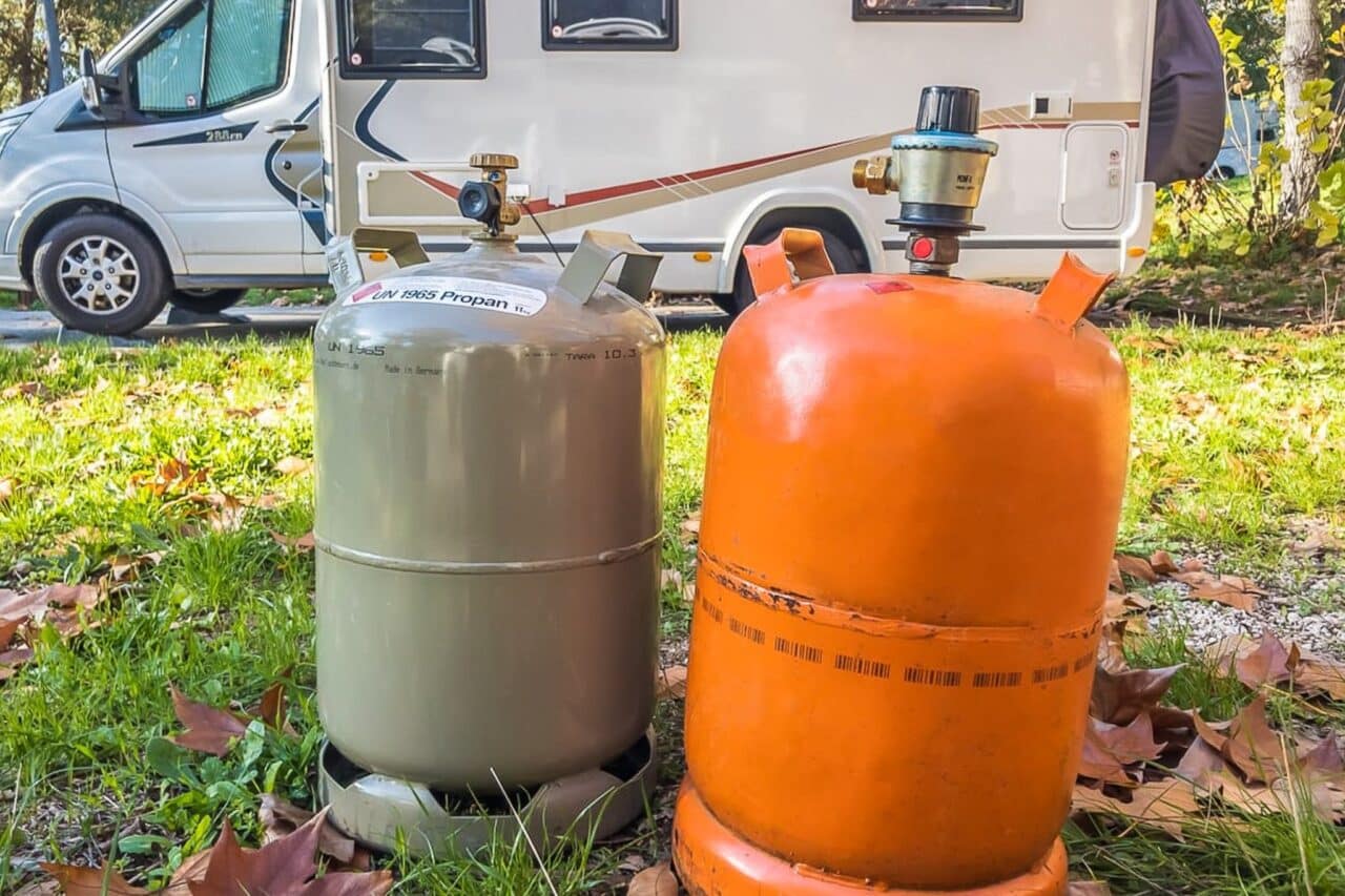 Gasflaschen Camping Wohnmobil Gasflasche anschließen