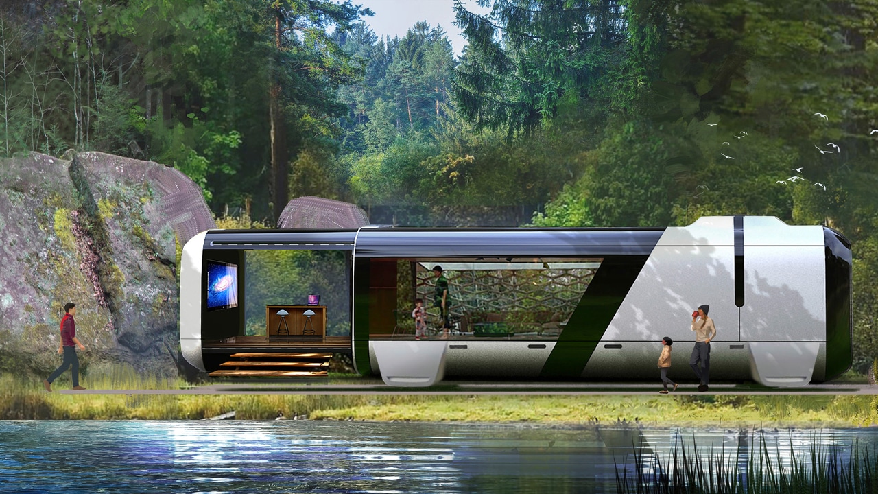 Camping der Zukunft – VW plant vollautonomes Tiny House