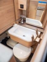 Knaus Tourer CUV Waschbecken verschiebbar