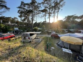 Campingplatz Trassenheide Sonnenuntergang ©Jörg