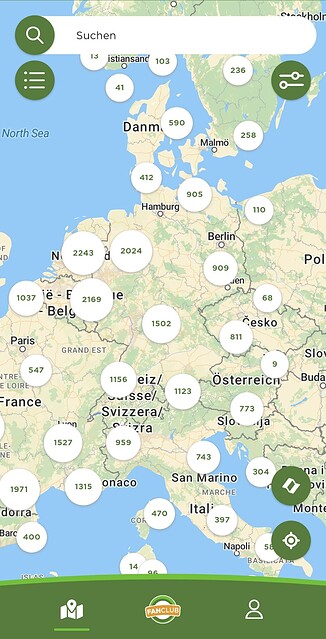 camping.info app startseite