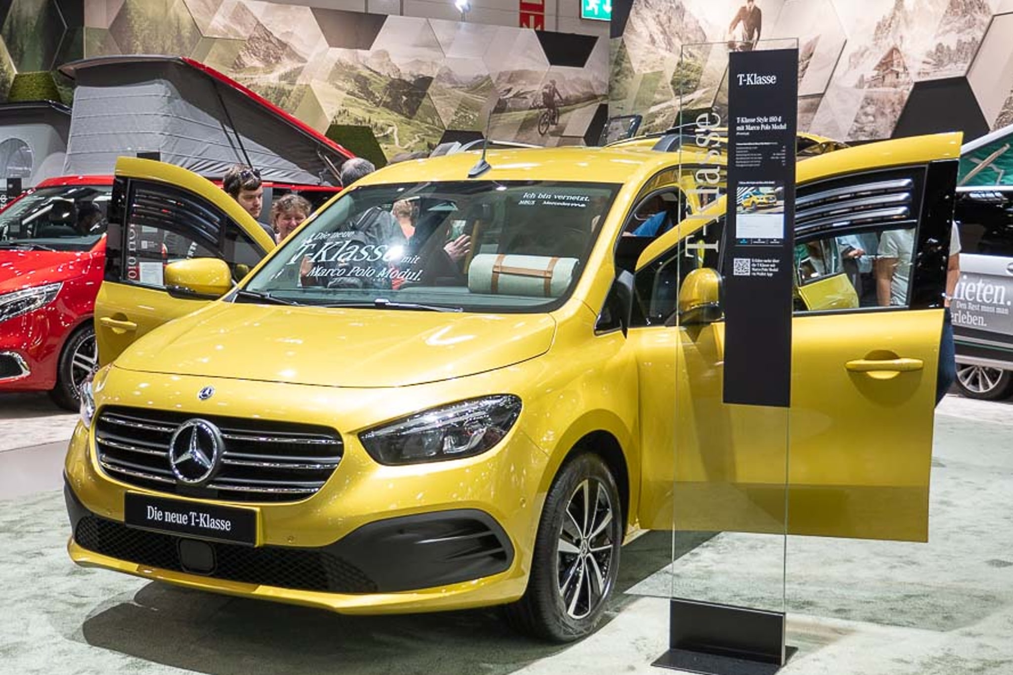 Mercedes-Benz T-Klasse (2023) – flexibler Mini-Camper mit Marco Polo-Campingmodul