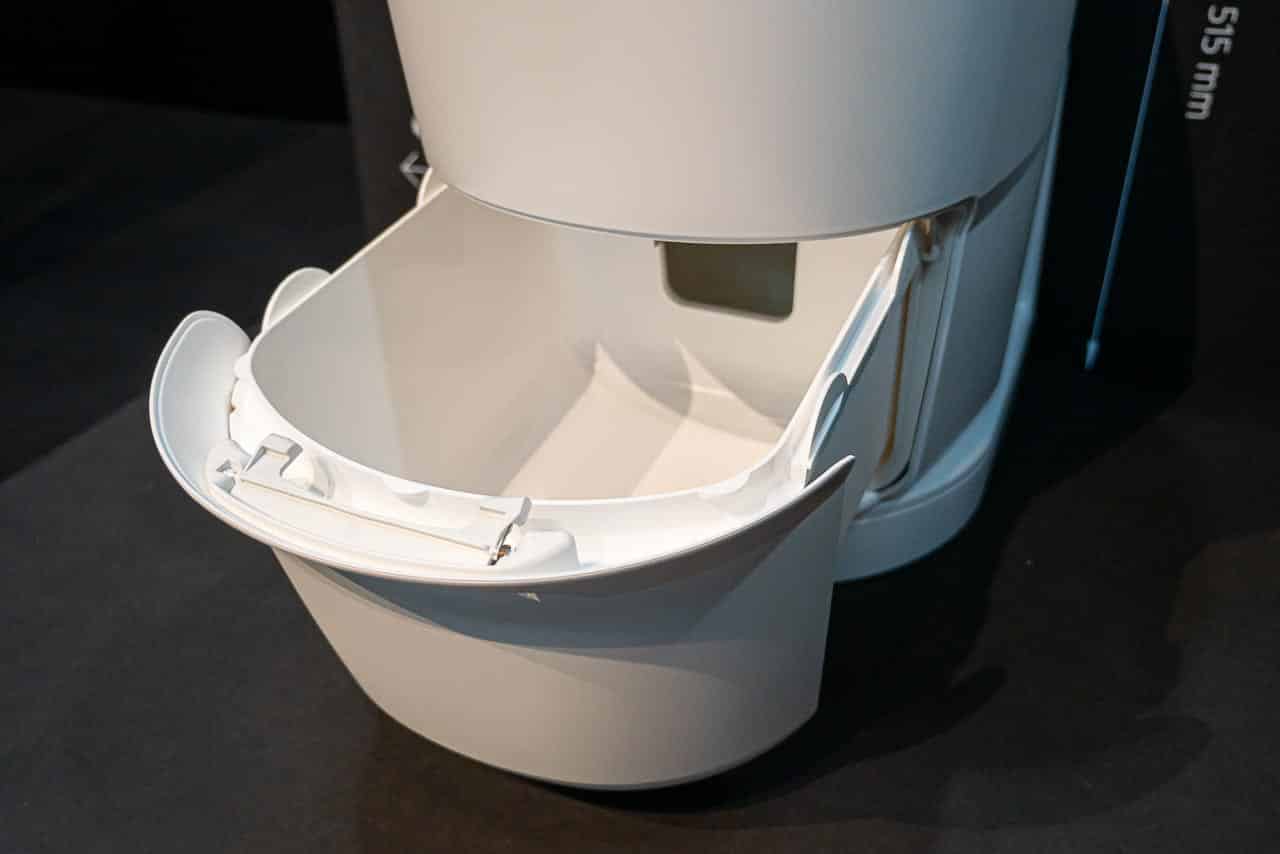Clesana C1 Campingtoilette Schubfach für Folienbeutel