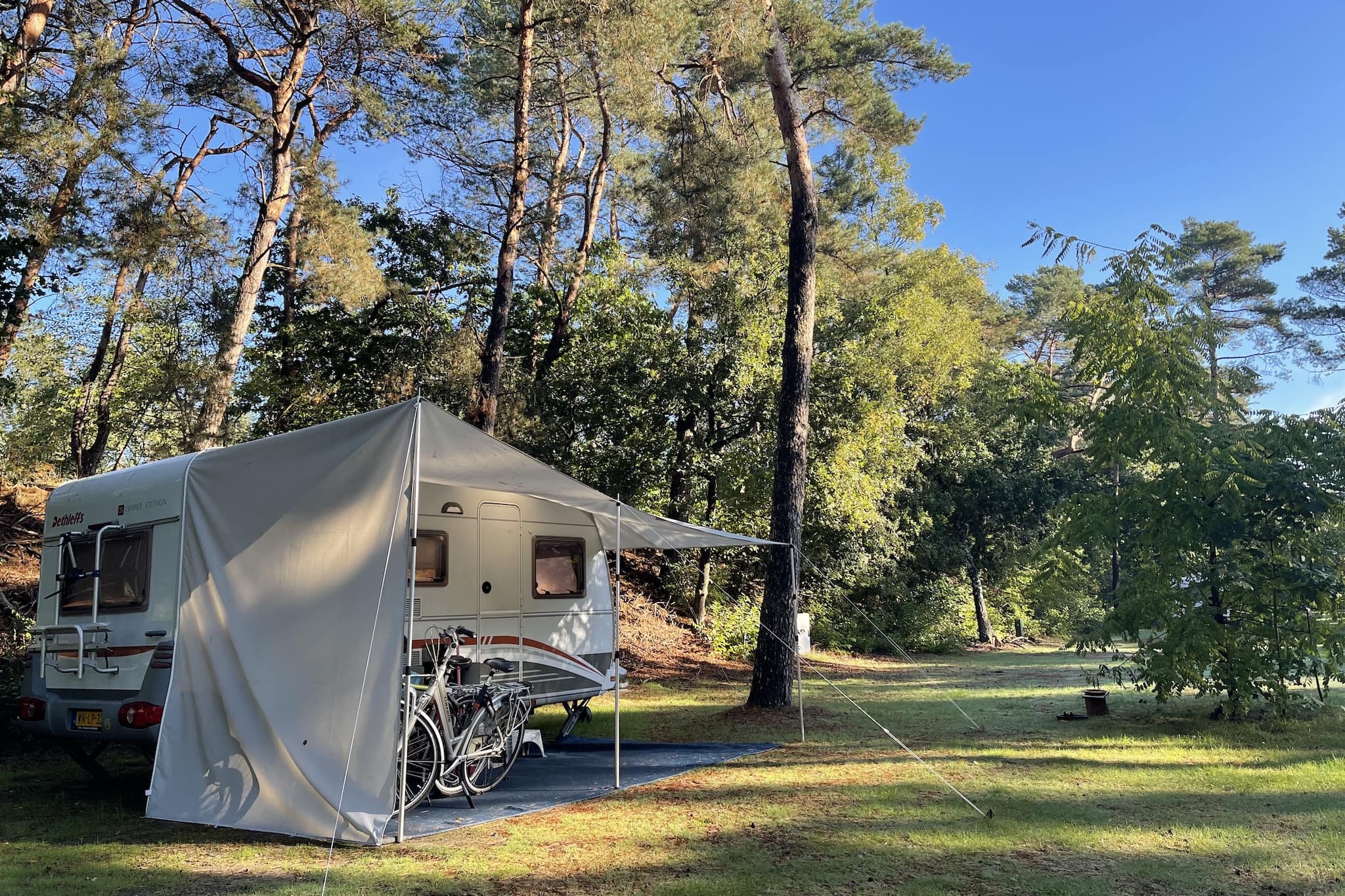 Huttopia Camping Veluwe Komfortstellplatz