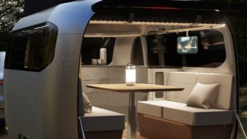 Airstream Studio F.A. Porsche Concept Travel Trailer