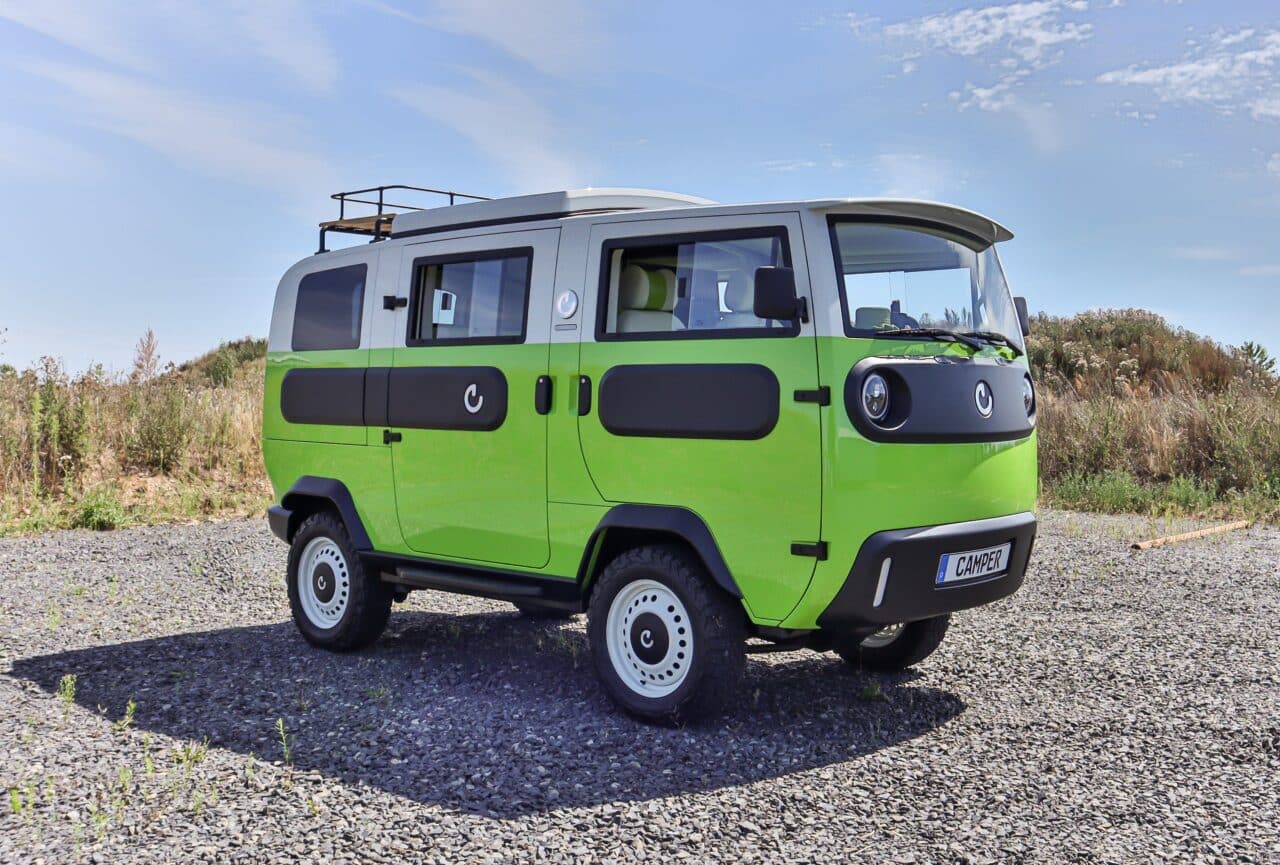 Xbus Camper von ElectricBrands: umweltfreundlicher Mini-Camper mit bis zu 600 km Reichweite 2 electricbrands xbus camper verschlossen