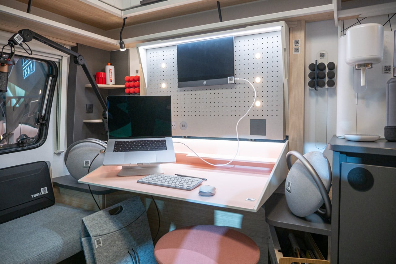 Fendt Concept Work & Connect Adfendture Caravan Salon 2023 Modell Connect Mobiles Office