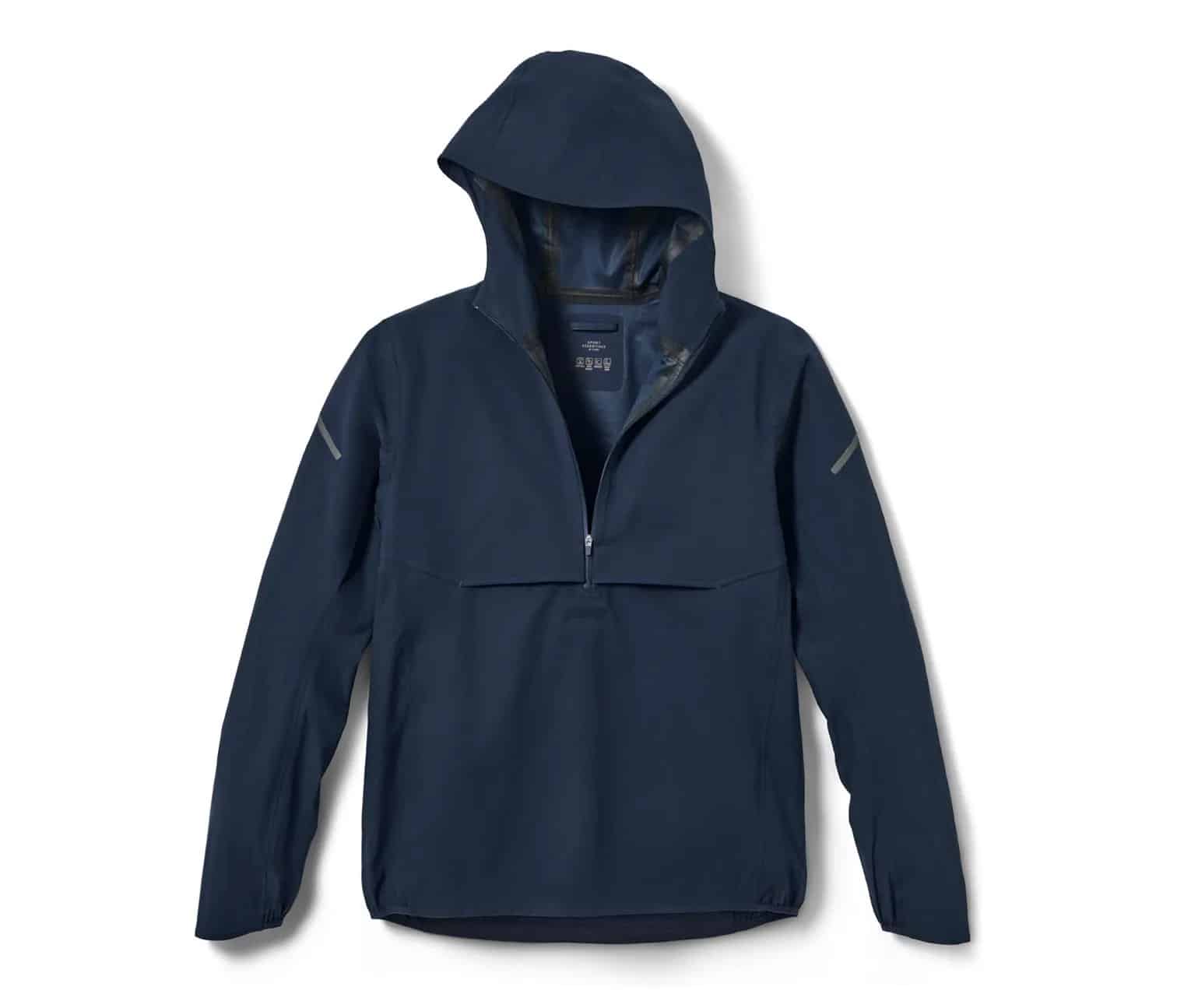 Outdoor-Bekleidung bei Tchibo für Camping und Wanderungen bei Wind und Wetter 4 regen laufjacke dunkelblau